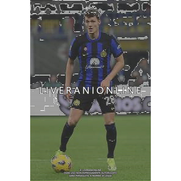 Inter vs Atalanta nella foto Benjamin Pavard (Inter) Milano 28-02-2024 Stadio Giuseppe Meazza - San Siro Campionato Serie A TIM - recupero della 21a giornata foto Roberto Garavaglia/Agenzia Aldo Liverani sas