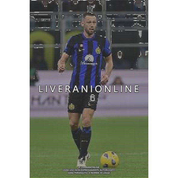 Inter vs Atalanta nella foto Stefan de Vrij (Inter) Milano 28-02-2024 Stadio Giuseppe Meazza - San Siro Campionato Serie A TIM - recupero della 21a giornata foto Roberto Garavaglia/Agenzia Aldo Liverani sas