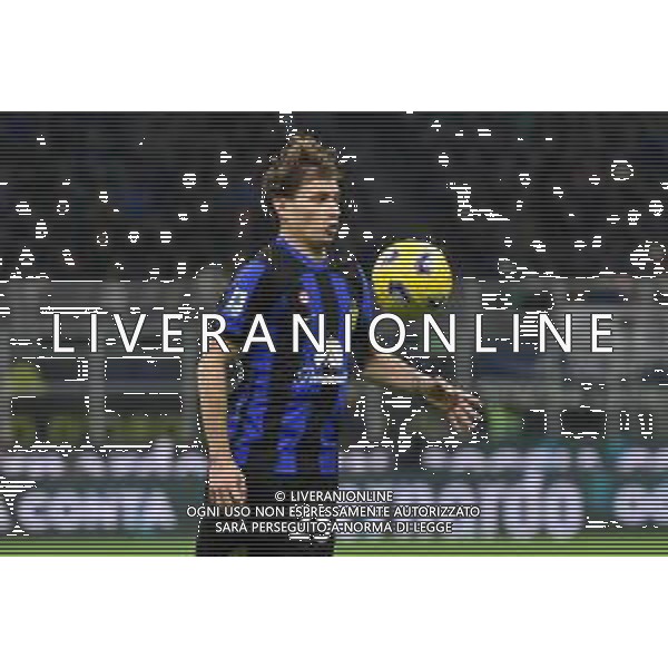 Inter vs Atalanta nella foto Nicolo\' Barella (Inter) Milano 28-02-2024 Stadio Giuseppe Meazza - San Siro Campionato Serie A TIM - recupero della 21a giornata foto Roberto Garavaglia/Agenzia Aldo Liverani sas