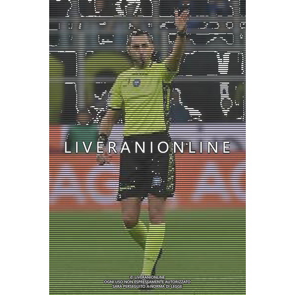 Inter vs Atalanta nella foto l\'arbitro Andrea Colombo di Como Milano 28-02-2024 Stadio Giuseppe Meazza - San Siro Campionato Serie A TIM - recupero della 21a giornata foto Roberto Garavaglia/Agenzia Aldo Liverani sas