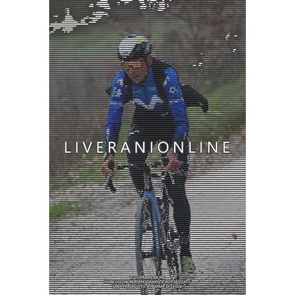 29-02-2024 Allenamento Strade Bianche 2024; 2024, Movistar; Formolo, Davide; Le Tolfe; foto stefano sirotti-ag aldo liverani sas