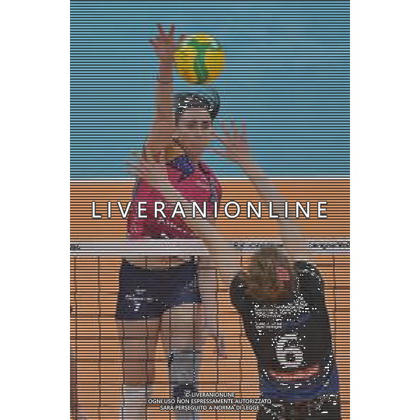 TVRG Allianz Vero Volley Milano vs LKS Commercecon Lodz nella foto Raphaela Folie (Vero Volley Milano) Milano 29-02-2024 Allianz Cloud CEV Champions League - quarti di finale gara di ritorno foto Roberto Garavaglia/Agenzia Aldo Liverani sas