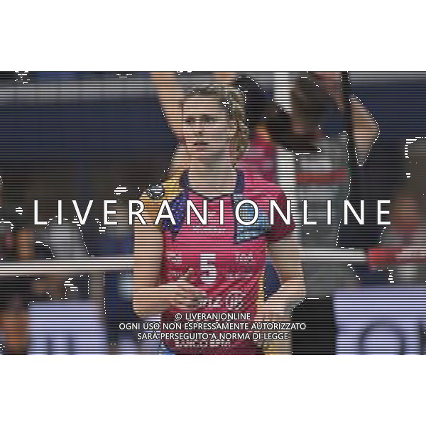 TVRG Allianz Vero Volley Milano vs LKS Commercecon Lodz nella foto Laura Heyrman (Vero Volley Milano) Milano 29-02-2024 Allianz Cloud CEV Champions League - quarti di finale gara di ritorno foto Roberto Garavaglia/Agenzia Aldo Liverani sas/AGENZIA ALDO LIVERANI SAS