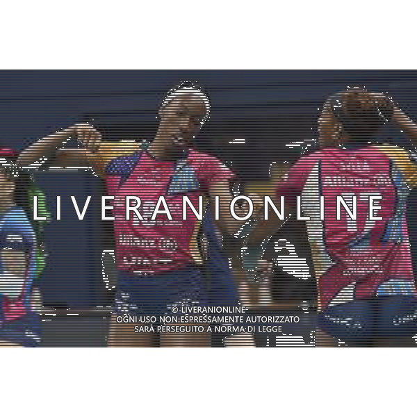 TVRG Allianz Vero Volley Milano vs LKS Commercecon Lodz nella foto Paola Egonu (Vero Volley Milano) e sulla DX Myriam Sylla (Vero Volley Milano) Milano 29-02-2024 Allianz Cloud CEV Champions League - quarti di finale gara di ritorno foto Roberto Garavaglia/Agenzia Aldo Liverani sas/AGENZIA ALDO LIVERANI SAS