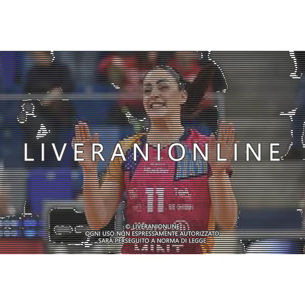 TVRG Allianz Vero Volley Milano vs LKS Commercecon Lodz nella foto Vittoria Prandi (Vero Volley Milano) Milano 29-02-2024 Allianz Cloud CEV Champions League - quarti di finale gara di ritorno foto Roberto Garavaglia/Agenzia Aldo Liverani sas/AGENZIA ALDO LIVERANI SAS