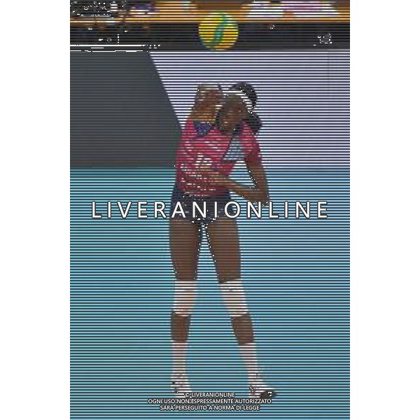 TVRG Allianz Vero Volley Milano vs LKS Commercecon Lodz nella foto Paola Egonu (Vero Volley Milano) Milano 29-02-2024 Allianz Cloud CEV Champions League - quarti di finale gara di ritorno foto Roberto Garavaglia/Agenzia Aldo Liverani sas/AGENZIA ALDO LIVERANI SAS