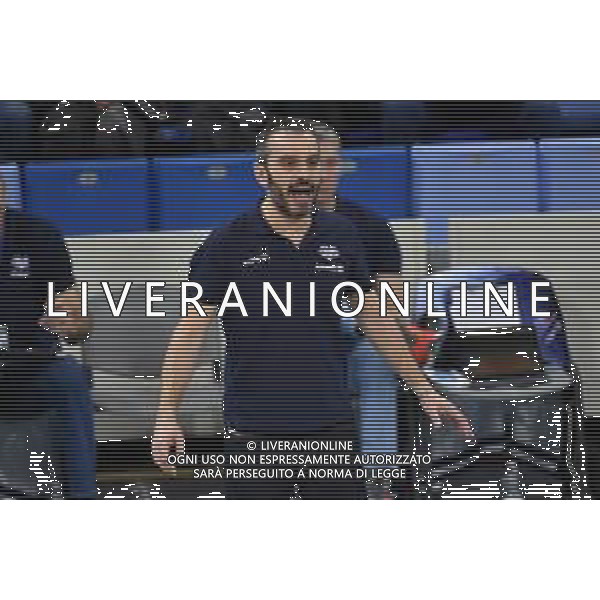 TVRG Allianz Vero Volley Milano vs LKS Commercecon Lodz nella foto Marco Gaspari allenatore Vero Volley Milano Milano 29-02-2024 Allianz Cloud CEV Champions League - quarti di finale gara di ritorno foto Roberto Garavaglia/Agenzia Aldo Liverani sas/AGENZIA ALDO LIVERANI SAS