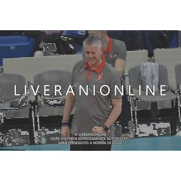 TVRG Allianz Vero Volley Milano vs LKS Commercecon Lodz nella foto Alessandro Chiappini allenatore LKS Lodz Milano 29-02-2024 Allianz Cloud CEV Champions League - quarti di finale gara di ritorno foto Roberto Garavaglia/Agenzia Aldo Liverani sas/AGENZIA ALDO LIVERANI SAS