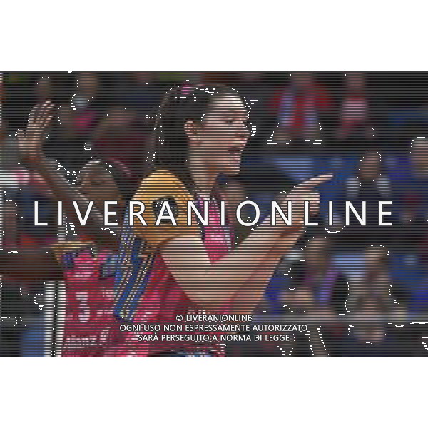 TVRG Allianz Vero Volley Milano vs LKS Commercecon Lodz nella foto Dana Lynn Rettke (Vero Volley Milano) Milano 29-02-2024 Allianz Cloud CEV Champions League - quarti di finale gara di ritorno foto Roberto Garavaglia/Agenzia Aldo Liverani sas/AGENZIA ALDO LIVERANI SAS