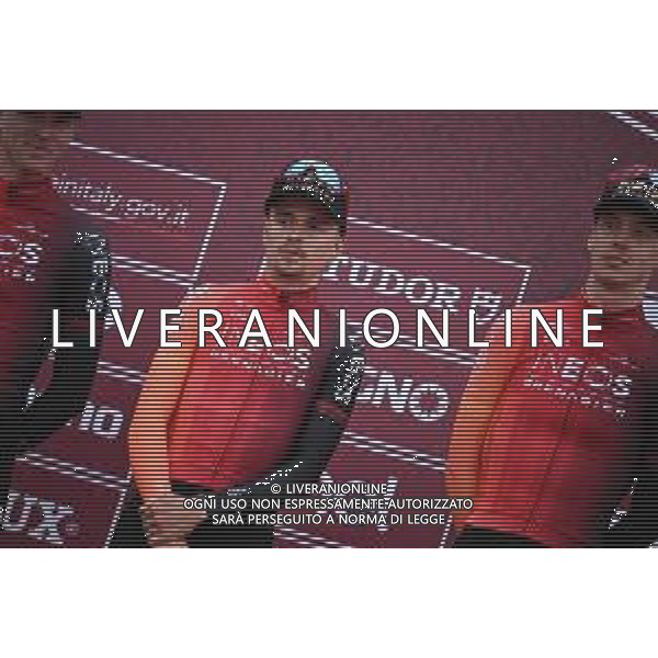 02-03-2024 Presentazione Squadre Strade Bianche 2024; 2024, Ineos Grenadiers; Geraint, Thomas; Siena; ©SIROTTI/AGENZIA ALDO LIVERANI SAS