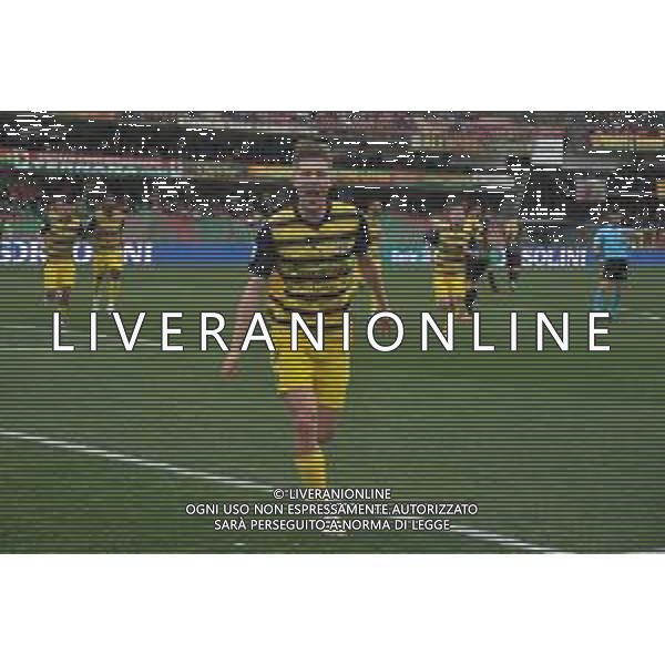 Ternana vs Parma - Campionato Serie B - 28 giornata - Stadio Libero Liberati - Terni 02-03-2024 nella foto Esultanza dopo il gol su Rigore di adrian Benedyczak ©Federico Gaetano / AGENZIA ALDO LIVERANI SAS