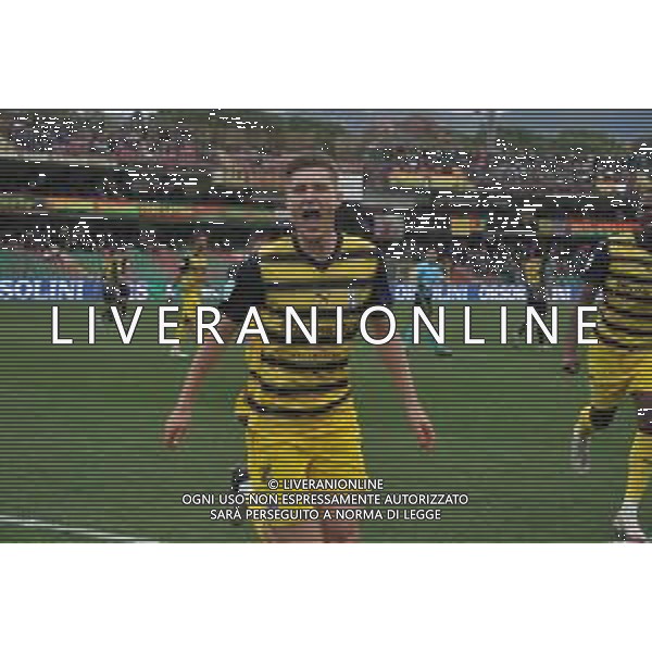 Ternana vs Parma - Campionato Serie B - 28 giornata - Stadio Libero Liberati - Terni 02-03-2024 nella foto Esultanza dopo il gol su Rigore di adrian Benedyczak ©Federico Gaetano / AGENZIA ALDO LIVERANI SAS