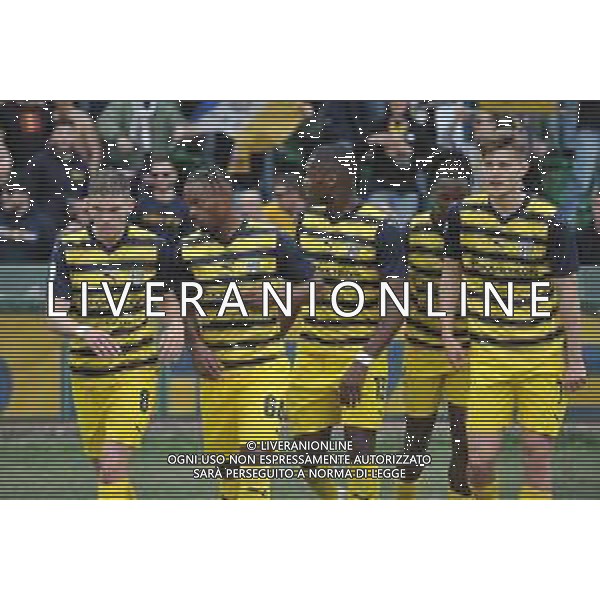 Ternana vs Parma - Campionato Serie B - 28 giornata - Stadio Libero Liberati - Terni 02-03-2024 nella foto Esultanza dopo il gol su Rigore di adrian Benedyczak ©Federico Gaetano / AGENZIA ALDO LIVERANI SAS
