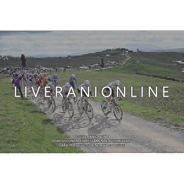 02-03-2024 Strade Bianche; 2024, Uae Team Emirates; Novak, Domen; Wellens, Tim; Pogacar, Tadej; Hirschi, Marc; ©SIROTTI/AGENZIA ALDO LIVERANI SAS