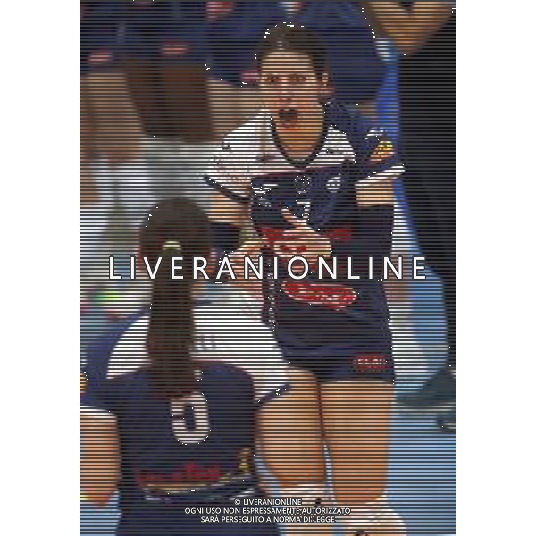 IMOLA 02 03 2024 CLAI IMOLA PALLAVOLO-GARLASCO SERIE B1 NELLA FOTO ILENIA CAMISSA IMOLA ©SANNA/AGENZIA ALDO LIVERANI SAS