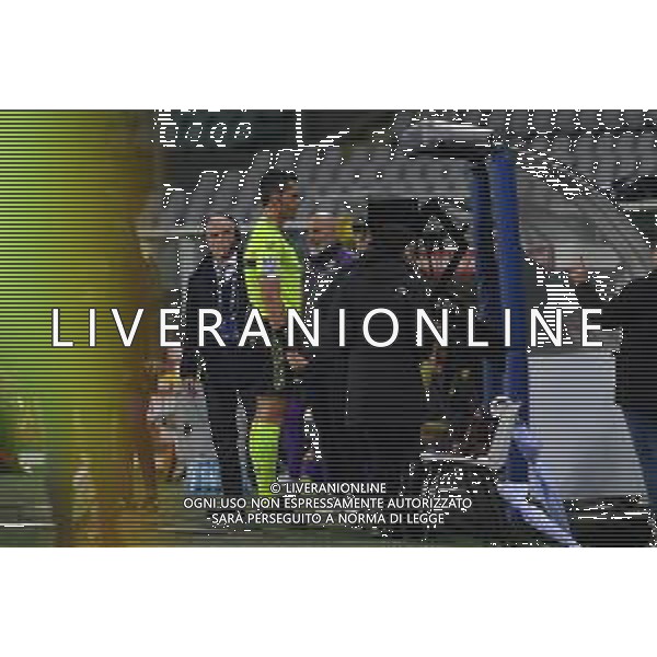 TVMV-Torino 02.03.2024 Stadio Grande Torino Torino vs Fiorentina Campionato Calcio Serie A TIM 2023/2024 27a giornata Nella foto: arbitro marchetti al var il gol verra\' annullato ©Viganti/AGENZIA ALDO LIVERANI SAS