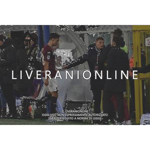 TVMV-Torino 02.03.2024 Stadio Grande Torino Torino vs Fiorentina Campionato Calcio Serie A TIM 2023/2024 27a giornata Nella foto: samuele ricci dopo espulsione lascia il campo ©Viganti/AGENZIA ALDO LIVERANI SAS