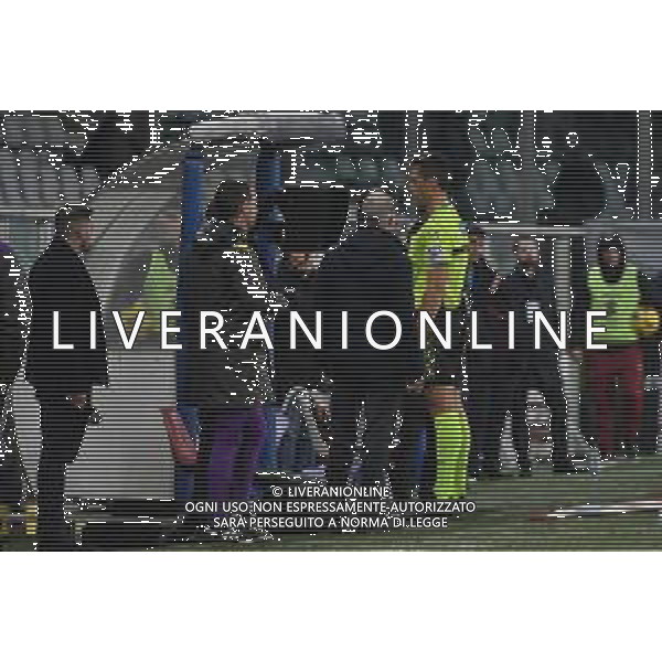 TVMV-Torino 02.03.2024 Stadio Grande Torino Torino vs Fiorentina Campionato Calcio Serie A TIM 2023/2024 27a giornata Nella foto: ARBITRO MARCHETTI MATTEO AL VAR ©Viganti/AGENZIA ALDO LIVERANI SAS