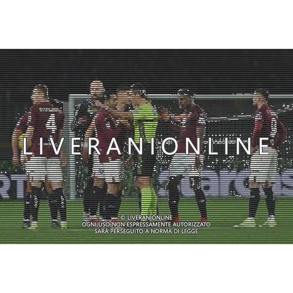 TVMV-Torino 02.03.2024 Stadio Grande Torino Torino vs Fiorentina Campionato Calcio Serie A TIM 2023/2024 27a giornata Nella foto: PROTESTE DEL TORINO NEI CONFRONTI DI ARBITRO MARCHETTI MATTEO ©Viganti/AGENZIA ALDO LIVERANI SAS