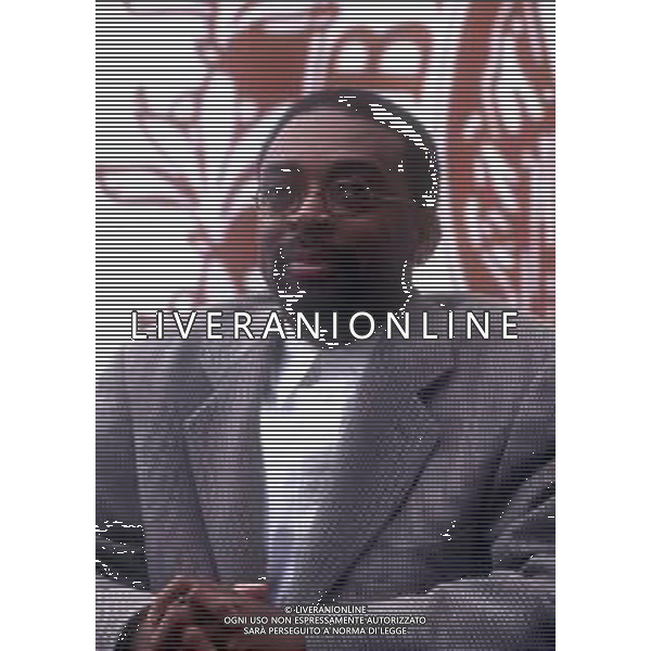 DIAP-RETROSPETTIVA SPIKE LEE ATTORE NELLA FOTO SPIKE LEE NELL\'ANNO 1995 A VENEZIA FOTO RENATO LANI-AG ALDO LIVERANI SAS 