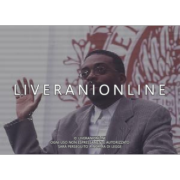 DIAP-RETROSPETTIVA SPIKE LEE ATTORE NELLA FOTO SPIKE LEE NELL\'ANNO 1995 A VENEZIA FOTO RENATO LANI-AG ALDO LIVERANI SAS 