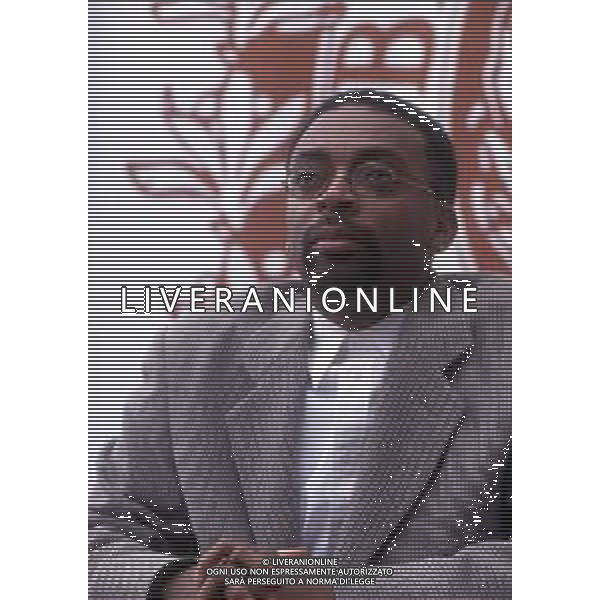 DIAP-RETROSPETTIVA SPIKE LEE ATTORE NELLA FOTO SPIKE LEE NELL\'ANNO 1995 A VENEZIA FOTO RENATO LANI-AG ALDO LIVERANI SAS 