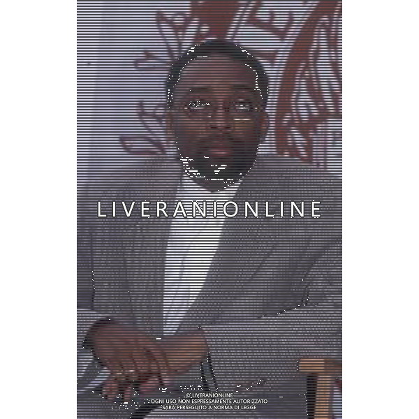 DIAP-RETROSPETTIVA SPIKE LEE ATTORE NELLA FOTO SPIKE LEE NELL\'ANNO 1995 A VENEZIA FOTO RENATO LANI-AG ALDO LIVERANI SAS 