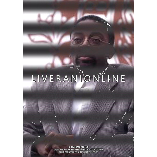 DIAP-RETROSPETTIVA SPIKE LEE ATTORE NELLA FOTO SPIKE LEE NELL\'ANNO 1995 A VENEZIA FOTO RENATO LANI-AG ALDO LIVERANI SAS 