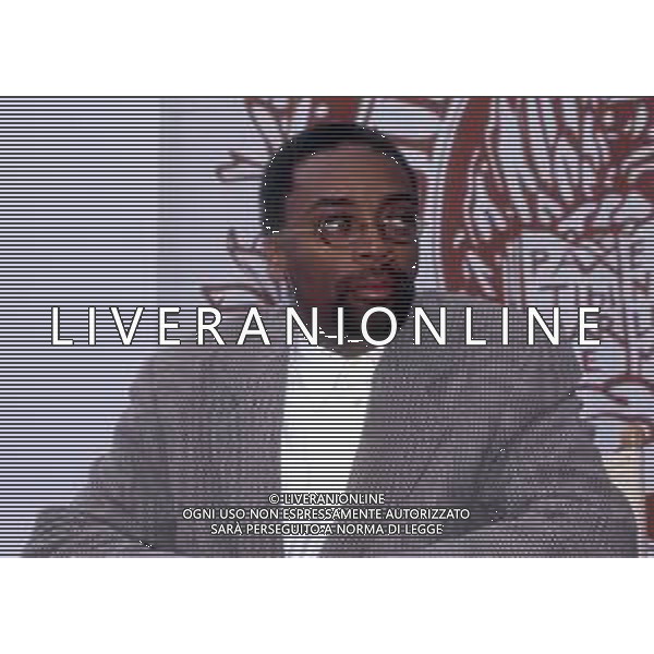 DIAP-RETROSPETTIVA SPIKE LEE ATTORE NELLA FOTO SPIKE LEE NELL\'ANNO 1995 A VENEZIA FOTO RENATO LANI-AG ALDO LIVERANI SAS 