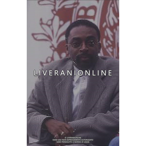 DIAP-RETROSPETTIVA SPIKE LEE ATTORE NELLA FOTO SPIKE LEE NELL\'ANNO 1995 A VENEZIA FOTO RENATO LANI-AG ALDO LIVERANI SAS 