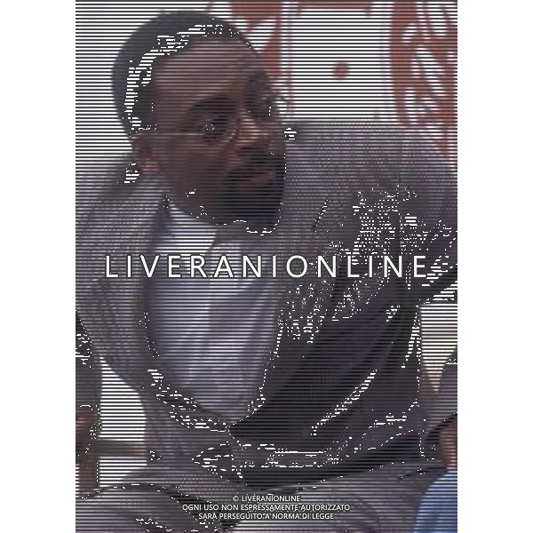 DIAP-RETROSPETTIVA SPIKE LEE ATTORE NELLA FOTO SPIKE LEE NELL\'ANNO 1995 A VENEZIA FOTO RENATO LANI-AG ALDO LIVERANI SAS 