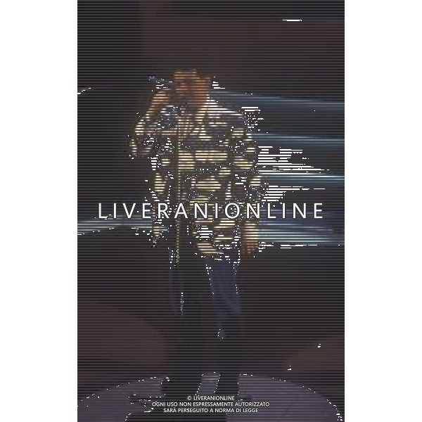 DIAP-RETROSPETTIVA FRANCESCO SALVI ATTORE E CANTANTE NELLA FOTO FRANCESCO SALVI NELL\'ANNO 1992 -1993 AL FESTIVAL DI SANREMO AG ALDO LIVERANI SAS 