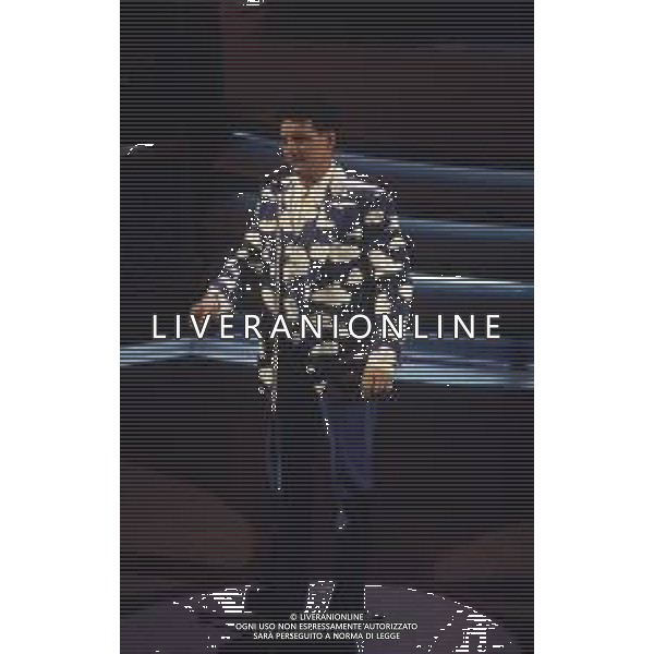 DIAP-RETROSPETTIVA FRANCESCO SALVI ATTORE E CANTANTE NELLA FOTO FRANCESCO SALVI NELL\'ANNO 1992 -1993 AL FESTIVAL DI SANREMO AG ALDO LIVERANI SAS 