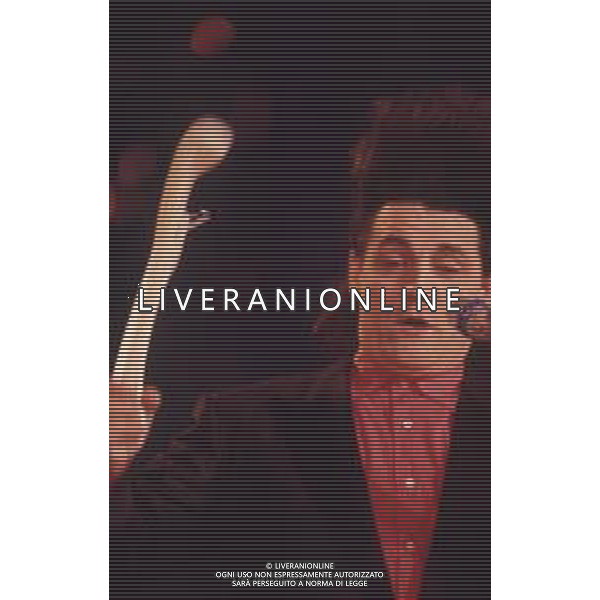 DIAP-RETROSPETTIVA FRANCESCO SALVI ATTORE E CANTANTE NELLA FOTO FRANCESCO SALVI NELL\'ANNO 1992 -1993 AL FESTIVAL DI SANREMO AG ALDO LIVERANI SAS 