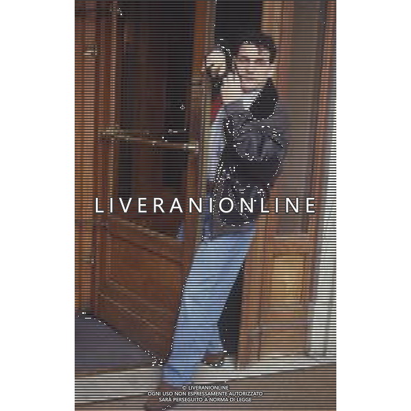 DIAP-RETROSPETTIVA FRANCESCO SALVI ATTORE E CANTANTE NELLA FOTO FRANCESCO SALVI NELL\'ANNO 1992 -1993 AL FESTIVAL DI SANREMO AG ALDO LIVERANI SAS 