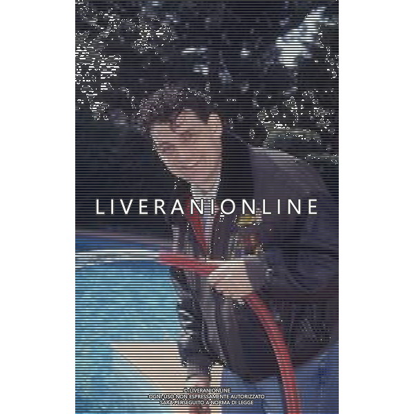 DIAP-RETROSPETTIVA FRANCESCO SALVI ATTORE E CANTANTE NELLA FOTO FRANCESCO SALVI NELL\'ANNO 1992 -1993 AL FESTIVAL DI SANREMO AG ALDO LIVERANI SAS 
