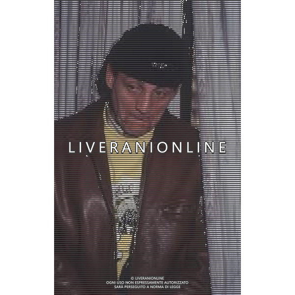 DIAP-RETROSPETTIVA FRANCESCO SALVI ATTORE E CANTANTE NELLA FOTO FRANCESCO SALVI NELL\'ANNO 1992 -1993 AL FESTIVAL DI SANREMO AG ALDO LIVERANI SAS 