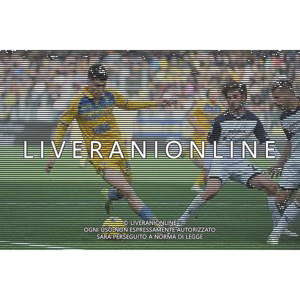 Frosinone vs Lecce - Campionato Serie A TIM - 27 giornata - Stadio B.Stirpe - Frosinone 03-03-2024 nella foto Soule\' e Gallo ©Federico Gaetano/AGENZIA ALDO LIVERANI SAS