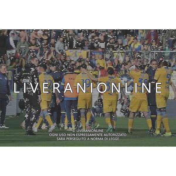 Frosinone vs Lecce - Campionato Serie A TIM - 27 giornata - Stadio B.Stirpe - Frosinone 03-03-2024 nella foto Esultanza dopo gol Cheddira ©Federico Gaetano/AGENZIA ALDO LIVERANI SAS