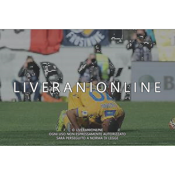Frosinone vs Lecce - Campionato Serie A TIM - 27 giornata - Stadio B.Stirpe - Frosinone 03-03-2024 nella foto Esultanza dopo gol Cheddira ©Federico Gaetano/AGENZIA ALDO LIVERANI SAS