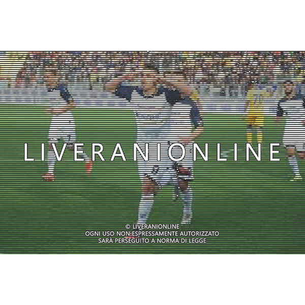 Frosinone vs Lecce - Campionato Serie A TIM - 27 giornata - Stadio B.Stirpe - Frosinone 03-03-2024 nella foto Esultanza dopo gol Krstovic ©Federico Gaetano/AGENZIA ALDO LIVERANI SAS