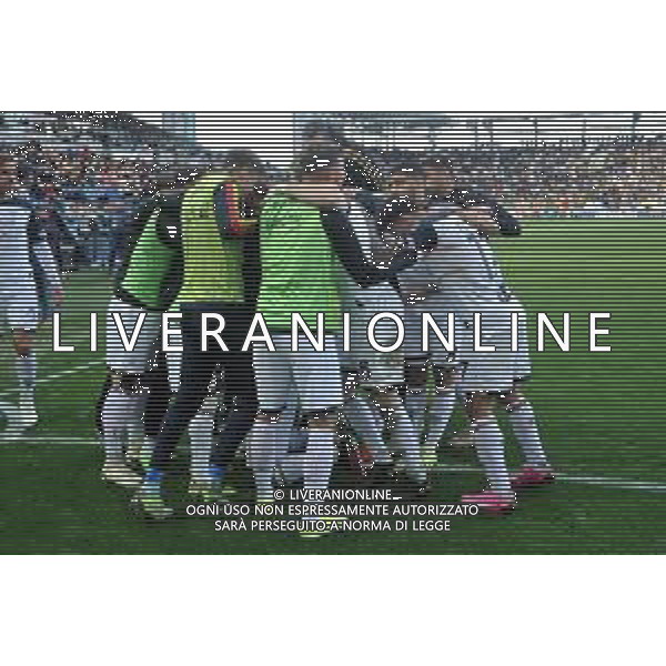 Frosinone vs Lecce - Campionato Serie A TIM - 27 giornata - Stadio B.Stirpe - Frosinone 03-03-2024 nella foto Esultanza dopo gol Krstovic ©Federico Gaetano/AGENZIA ALDO LIVERANI SAS