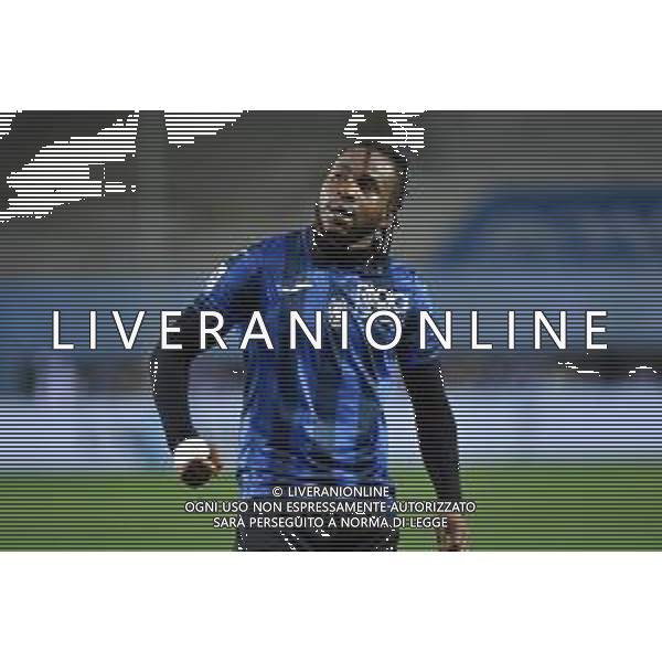 TVRG Atalanta vs Bologna nella foto Ademola Lookman (Atalanta) esulta dopo il gol dell\'1 a 0 Bergamo 03-03-2024 Gewiss Stadium Campionato Serie A TIM - 27a giornata foto Roberto Garavaglia/Agenzia Aldo Liverani sas