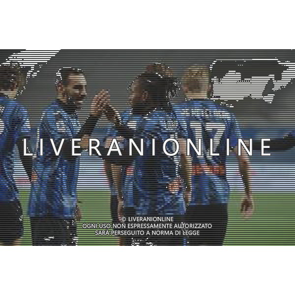 TVRG Atalanta vs Bologna nella foto esultanza Atalanta dopo il gol dell\'1 a 0 Bergamo 03-03-2024 Gewiss Stadium Campionato Serie A TIM - 27a giornata foto Roberto Garavaglia/Agenzia Aldo Liverani sas