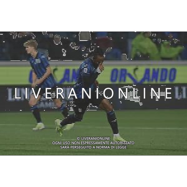 TVRG Atalanta vs Bologna nella foto Ademola Lookman (Atalanta) esulta dopo il gol dell\'1 a 0 Bergamo 03-03-2024 Gewiss Stadium Campionato Serie A TIM - 27a giornata foto Roberto Garavaglia/Agenzia Aldo Liverani sas