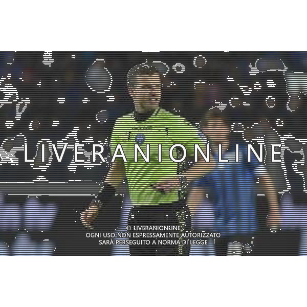 TVRG Atalanta vs Bologna nella foto l\'arbitro Federico La Penna di Roma Bergamo 03-03-2024 Gewiss Stadium Campionato Serie A TIM - 27a giornata foto Roberto Garavaglia/Agenzia Aldo Liverani sas/AGENZIA ALDO LIVERANI SAS