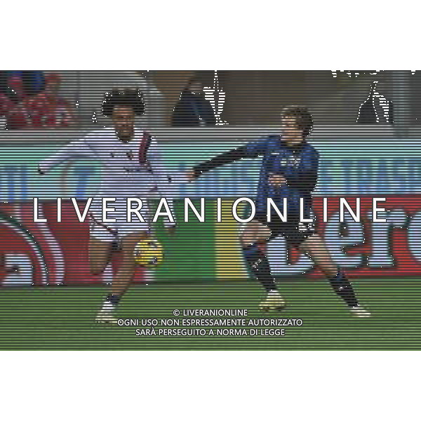 TVRG Atalanta vs Bologna nella foto Joshua Zirkzee (Bologna) e Giorgio Scalvini (Atalanta) Bergamo 03-03-2024 Gewiss Stadium Campionato Serie A TIM - 27a giornata foto Roberto Garavaglia/Agenzia Aldo Liverani sas/AGENZIA ALDO LIVERANI SAS