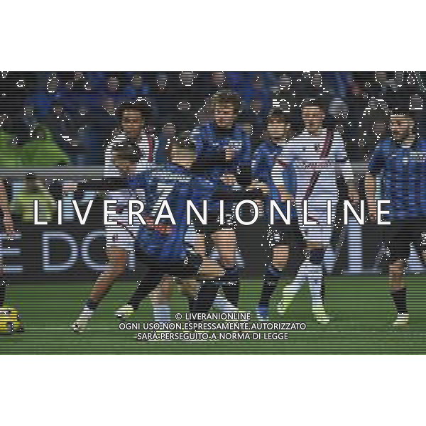 TVRG Atalanta vs Bologna nella foto Teun Koopmeiners (Atalanta) atterra in area Alexis Saelemaekers (Bologna) e l\'arbitro Federico La Penna di Roma concede il rigore Bergamo 03-03-2024 Gewiss Stadium Campionato Serie A TIM - 27a giornata foto Roberto Garavaglia/Agenzia Aldo Liverani sas/AGENZIA ALDO LIVERANI SAS