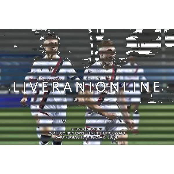 TVRG Atalanta vs Bologna nella foto Lewis Ferguson (Bologna) esulta dopo il gol del 2 a 1 Bergamo 03-03-2024 Gewiss Stadium Campionato Serie A TIM - 27a giornata foto Roberto Garavaglia/Agenzia Aldo Liverani sas/AGENZIA ALDO LIVERANI SAS