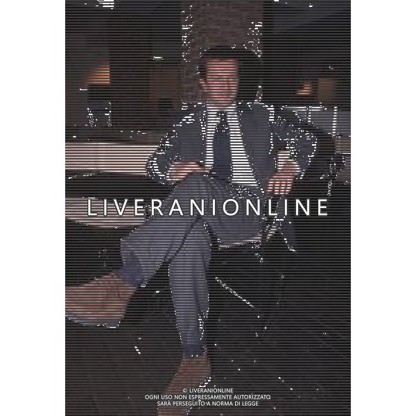 Dia- RETROSPETTIVA GIORGIO GORI, GIORNALISTA E PRODUTTORE TELEVISIVO NELLA FOTO NELL\'ANNO 1998 DIRETTORE DI ITALIA 1 AG ALDO LIVERANI SAS